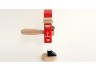 Щелкунчик - орехокол деревянный. Классическая модель. Красный 20 см